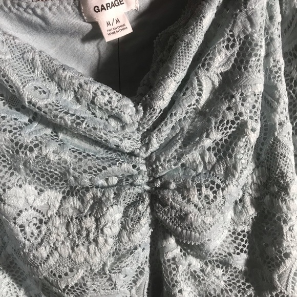 Garage Cropped Lace Top - Picture 4 of 4